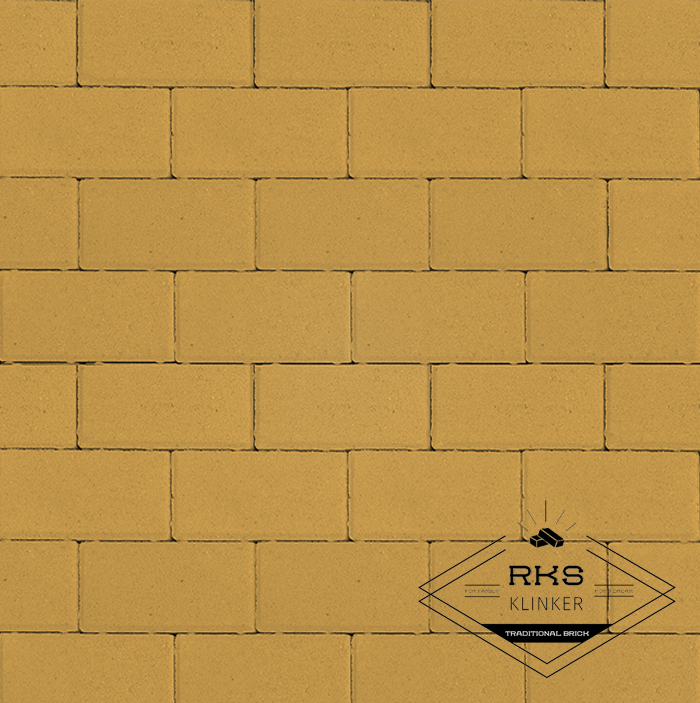 Плитка тротуарная SteinRus, Прямоугольник 1.П.6, Желтый, 100х200х60 мм в Липецке